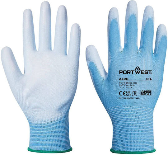 Portwest Mănuși în Culoare Albastră 100 bucăți