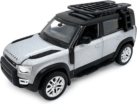 Jamara Metal Static Model Car Silver Scale 1:43 11.5x4.7x4.7cm