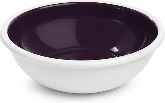 Emaille Tasse Lila