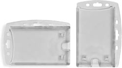 Suport Ps Pentru Cartele De Identitate 90x55mm V+h Sistem Antiderapant Set 5 Bucăți Transparent