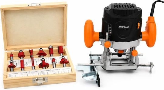 Wood Milling Package Kraft&dele 1900w Vertical Milling Machine + Set 12 Cutters Top168310282