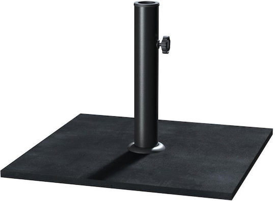 Naterial Βάση Ομπρέλας Μεταλλική Anthracite Gray 40x40x33cm