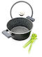 Duka Tiefer Kochtopf aus Aluminium 3,1l