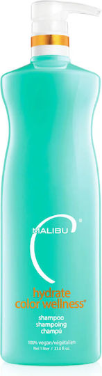 Malibu C Wellness Σαμπουάν Ενυδάτωσης & Διατήρησης Χρώματος για Βαμμένα Μαλλιά 1000ml