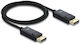 DeLock 81671 DisplayPort-Kabel männlich - DisplayPort männlich 1m Schwarz