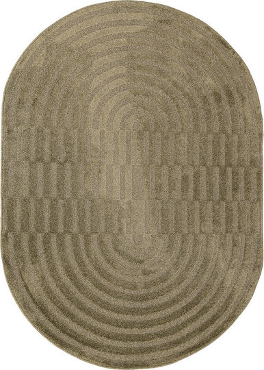 Royal Carpet Правоъгълен Килим Зелен 133x190см