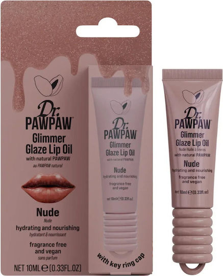 Dr. Pawpaw Glimmer Glaze Lippenpflege Öl Nude 10ml