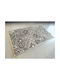 Linea Home 2520 Non-Slip Rectangular Grey Rug 50x80cm