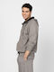 Herren Sweatshirt Mit Beiger Kapuze