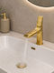 Mixing Sink Faucet Tall Gold