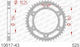 AFAM Γρανάζι Πίσω για Honda CBR 1000 / Fireblade / CBR 600