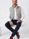Ärmelloses Puffer Jacke Beige