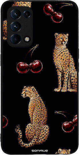 Калъф Sonique Diva Series Oppo Find X3 Lite 5g Cherry Cheetah