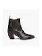 Boot Leather Women's Chelsea Ankle Boots Brown