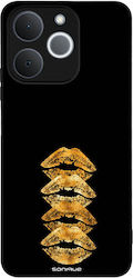 Sonique Diva Series Case Realme Note 70t 4g Golden Kisses