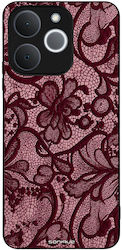 Sonique Diva Series Realme Note 70t 4g Burgundy Lace Case