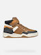 J Perth Kids Sneakers High Brown