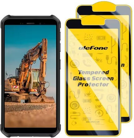 Ulefone Armor X12 Pro Tempered Glass 9h Συσκευασία 2 Τεμαχίων