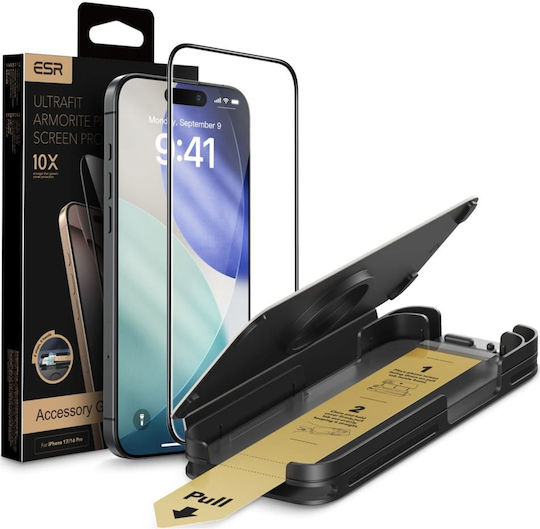 Esr Armorite Pro Ultrafit Προστατευτικό Οθόνης Iphone 18 Pro Iphone 17 Pro Μαύρο