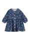 Girls Dress Blue