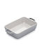 Duka Vas Rectangular Rezistent La Căldură Pentru Tartă Din Ceramică 22x16cm