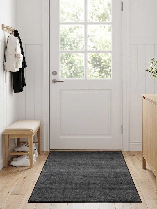 vidaXL Non-Slip Grey Doormat 120cm Length Thick...