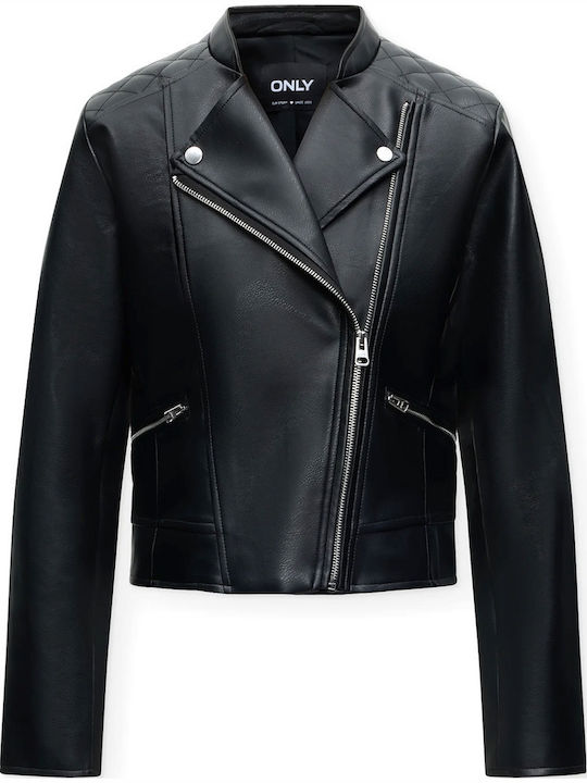 Only Women's Biker Jacket Black