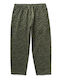 Men's Trousers Relaxed Fit Green Leopard