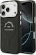 Karl Lagerfeld Embossed Open Ring Rsg Logo Magsafe iPhone 18 Pro Max 17 Pro Max Black