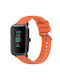 Amazfit Bip 1s Stripe Texture 20mm Silicone Watch Band Orange