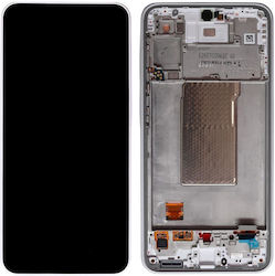Samsung Ersatzbildschirm mit Touch-Mechanismus für Samsung A376 Galaxy A37 5G Weiß Samsung Ersatzbildschirm mit Touch-Mechanismus für Samsung A376 Galaxy A37 5G Weiß
