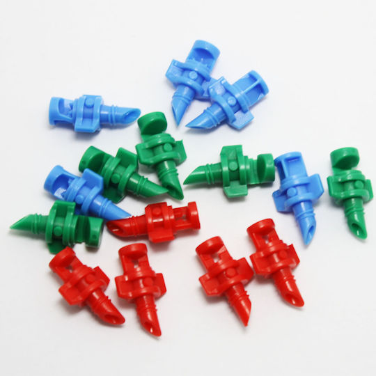 Technoplastic Μικροεκτοξευτήρας με Ροή Νερού 90lt/h και Μέγιστη Γωνία Ρίψης 360° Πράσινο 14380090