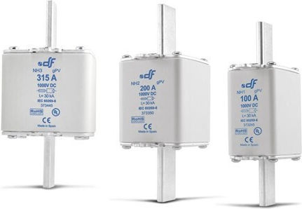Предпазител На Етикета НИ2 XL 200А 1500V DC 372350
