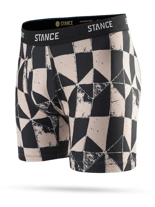 Herren Boxershorts String Grau
