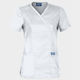 Cherokee Weibliche Medizinische Bluse Weiß