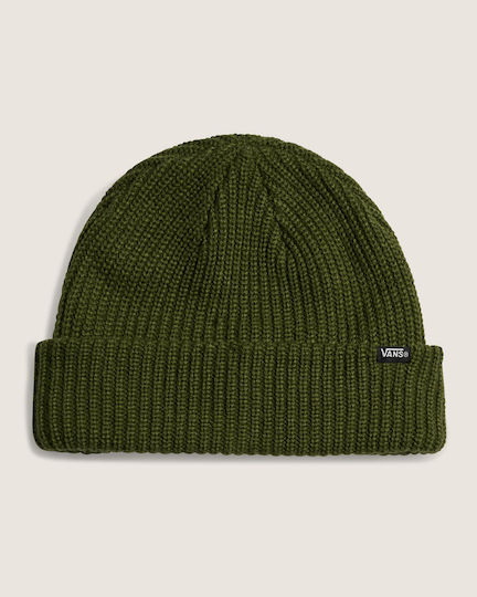 Core Basic Cuff Beanie Unisex Плетена Шапка в Зелен Цвят
