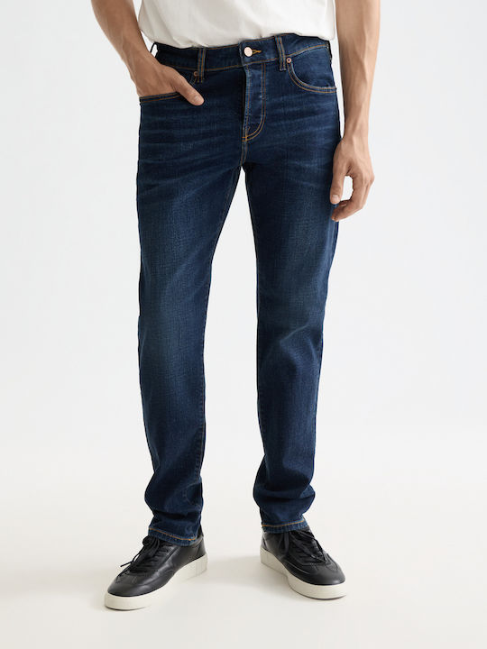 Men's Skinny Fit Blue Jeans Pants