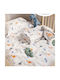 MayHome Set Kids Single Duvet Cover With Cotton Pillowcase Cotton 160x240cm