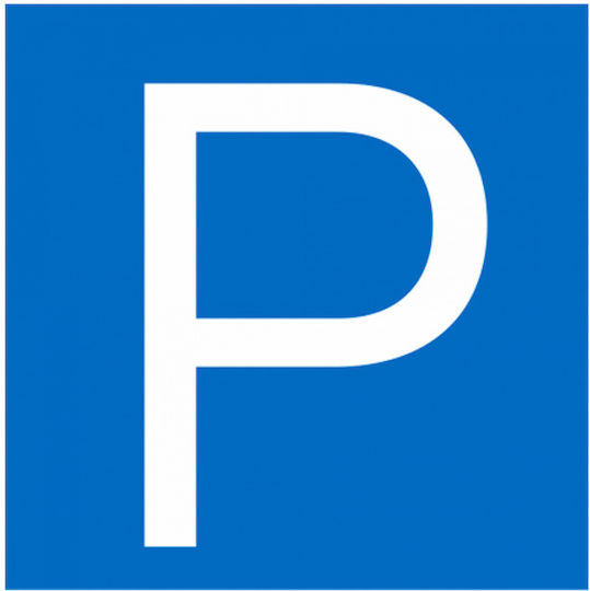 Ce Πινακίδα Αλουμινίου Π31 Θέση Parking 45x45cm 004645
