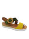 Sommer Damenplattformen Gelbe