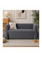 ForHome Cuverturi Pentru Canapea De Fotoliu Chenille 180x180cm Gri