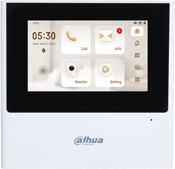 Dahua Monitor Συστημάτων CCTV VTH2611L-WP