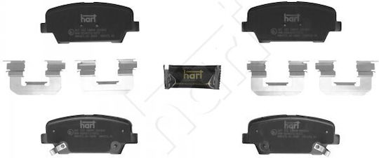 Τακάκια Φρένων Πίσω Hyundai Santa Fe 2.0-2.2 09