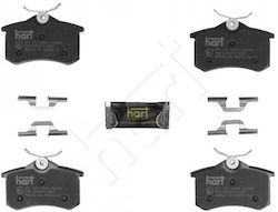 Hart Auto Bremsbelag Zurück Ford Galaxie Bis 2006 Volkswagen Golf 1993-2002