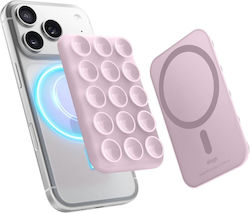 Βάση Στήριξης Elago Phone Mount Κινητά Smartphones Magsafe & Βεντούζα Σιλικόνη Light Lilac Emssuction-llil Βάση Στήριξης Elago Phone Mount Κινητά Smartphones Magsafe & Βεντούζα Σιλικόνη Light Lilac Emssuction-llil