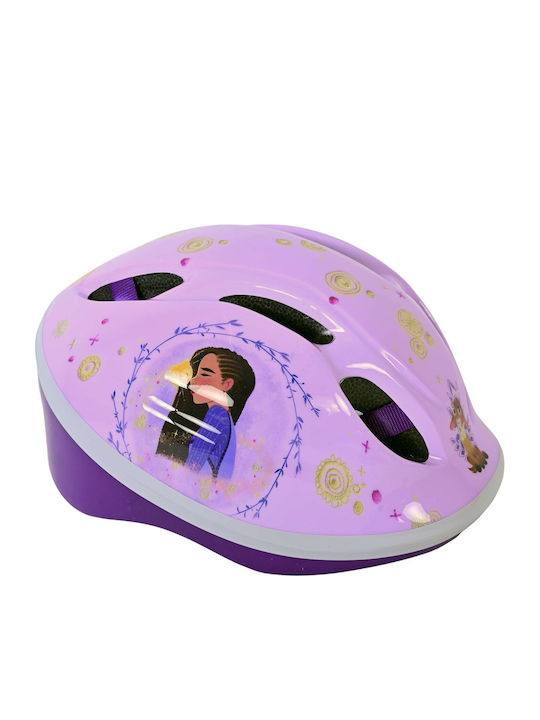 Disney Kids' City Bike Helmet Purple