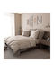Charalambidis Textiles Ωρίων Σεντόνι Υπέρδιπλο με Λάστιχο 160x260εκ. Γκρι