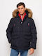 Herren Jacken Wasserdicht Navy