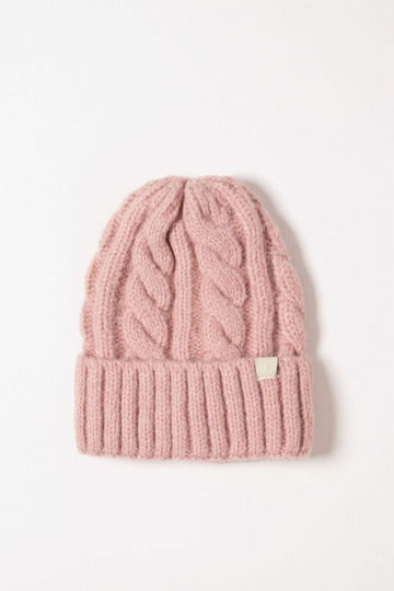 Beanie Căciulă Pentru Femei Tricotată Roz