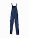 Axon Work Coveralls with Dungarees Blue